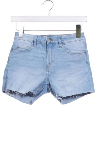 Γυναικείο κοντό παντελόνι H&M, Μέγεθος XS, Χρώμα Μπλέ, Τιμή 11,46 €