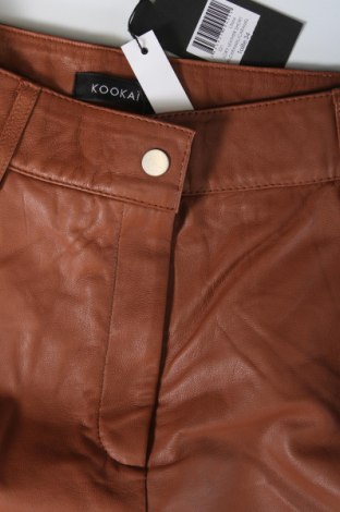 Дамски къс панталон Kookai, Размер XS, Цвят Кафяв, Цена 108,00 лв.