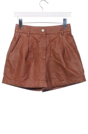 Дамски къс панталон Kookai, Размер XS, Цвят Кафяв, Цена 48,60 лв.