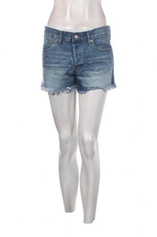 Γυναικείο κοντό παντελόνι Mango, Μέγεθος M, Χρώμα Μπλέ, Τιμή 15,35 €