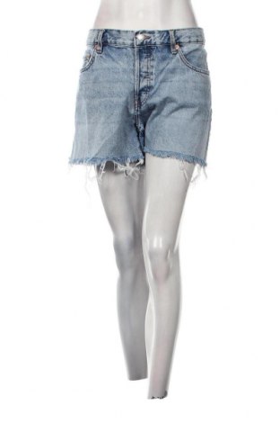 Γυναικείο κοντό παντελόνι Mango, Μέγεθος L, Χρώμα Μπλέ, Τιμή 5,53 €