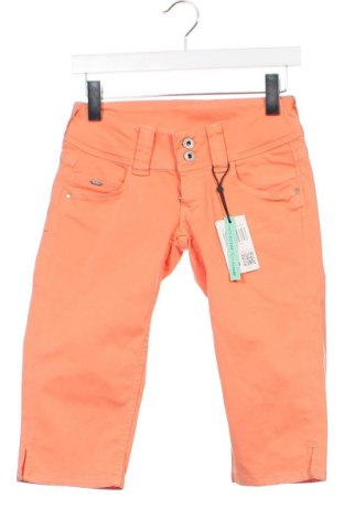 Дамски къс панталон Pepe Jeans, Размер M, Цвят Оранжев, Цена 108,00 лв.
