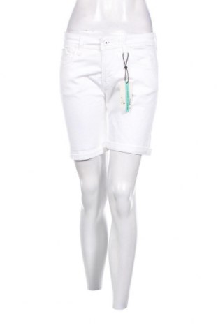 Дамски къс панталон Pepe Jeans, Размер S, Цвят Бял, Цена 45,45 лв.