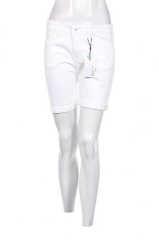 Pantaloni scurți de femei Pepe Jeans, Mărime S, Culoare Alb, Preț 139,54 Lei