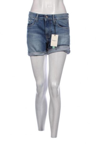 Pantaloni scurți de femei Pepe Jeans, Mărime S, Culoare Albastru, Preț 166,12 Lei