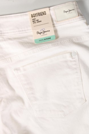 Γυναικείο κοντό παντελόνι Pepe Jeans, Μέγεθος XL, Χρώμα Λευκό, Τιμή 15,99 €