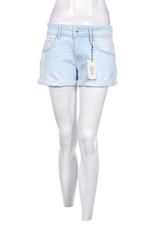 Γυναικείο κοντό παντελόνι Pepe Jeans, Μέγεθος L, Χρώμα Μπλέ, Τιμή 33,40 €