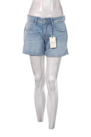 Pantaloni scurți de femei Pepe Jeans, Mărime XL, Culoare Albastru, Preț 132,90 Lei