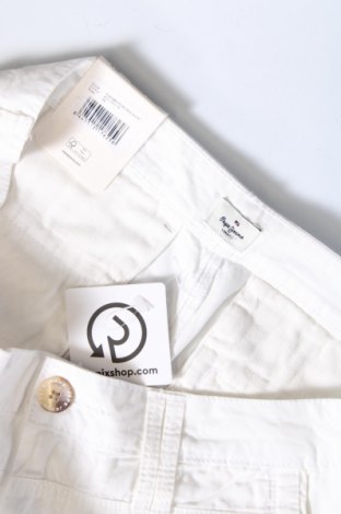 Дамски къс панталон Pepe Jeans, Размер M, Цвят Бял, Цена 42,42 лв.