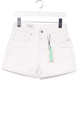 Дамски къс панталон Pepe Jeans, Размер M, Цвят Бял, Цена 101,00 лв.