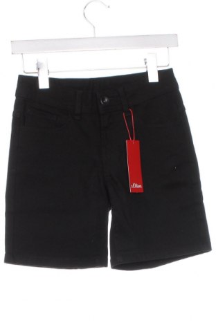 Дамски къс панталон S.Oliver, Размер XS, Цвят Черен, Цена 30,80 лв.