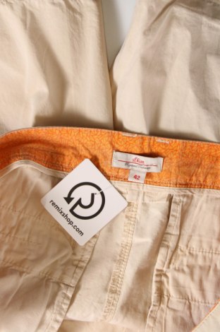 Pantaloni scurți de femei S.Oliver, Mărime XL, Culoare Bej, Preț 107,53 Lei