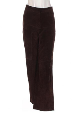 Pantaloni de piele pentru damă, Mărime XXL, Culoare Maro, Preț 140,79 Lei