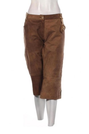 Γυναικείο παντελόνι δερμάτινο Maddox, Μέγεθος XXL, Χρώμα Καφέ, Τιμή 27,96 €