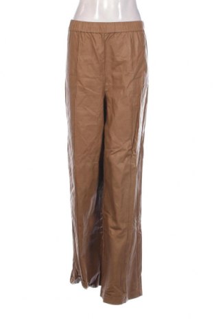 Дамски кожен панталон Sinsay, Размер XL, Цвят Кафяв, Цена 14,79 лв.