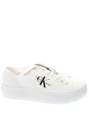 Дамски обувки Calvin Klein Jeans, Размер 40, Цвят Бял, Цена 103,20 лв.