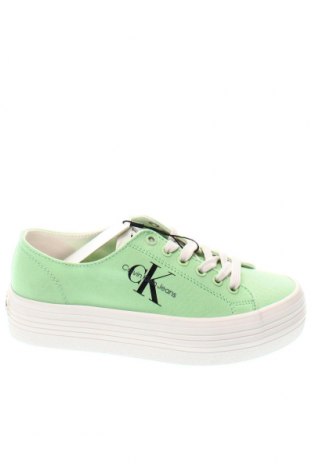 Дамски обувки Calvin Klein Jeans, Размер 36, Цвят Зелен, Цена 103,20 лв.