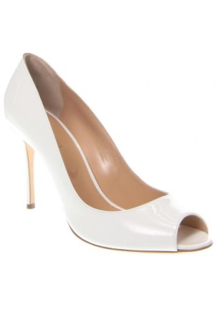 Дамски обувки Sergio Rossi, Размер 38, Цвят Бял, Цена 341,05 лв.