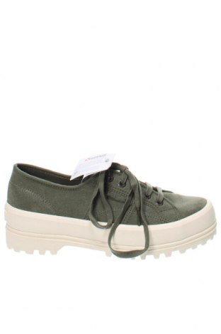 Дамски обувки Superga, Размер 37, Цвят Зелен, Цена 81,20 лв.