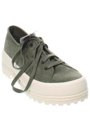 Dámske topánky  Superga, Veľkosť 37, Farba Zelená, Cena  104,64 €