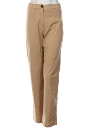 Pantaloni de femei Bershka, Mărime S, Culoare Bej, Preț 42,17 Lei
