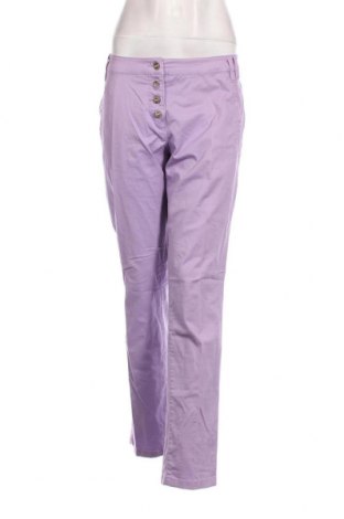 Γυναικείο παντελόνι Bpc Bonprix Collection, Μέγεθος XL, Χρώμα Βιολετί, Τιμή 8,90 €