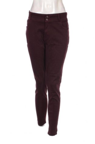 Pantaloni de femei C&A, Mărime XL, Culoare Roșu, Preț 95,39 Lei