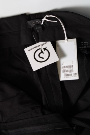 Дамски панталон COS, Размер M, Цвят Черен, Цена 156,00 лв.