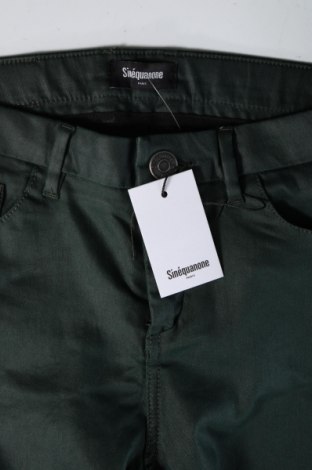 Дамски панталон Sinequanone, Размер S, Цвят Зелен, Цена 40,30 лв.