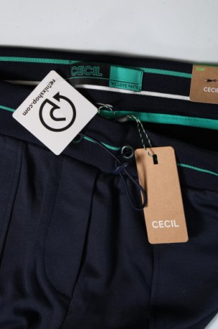 Dámske nohavice Cecil, Veľkosť S, Farba Modrá, Cena  7,19 €