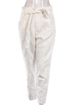 Γυναικείο παντελόνι Defacto, Μέγεθος L, Χρώμα Εκρού, Τιμή 9,30 €