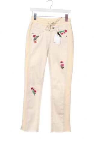 Pantaloni de femei Desigual, Mărime XS, Culoare Ecru, Preț 179,61 Lei