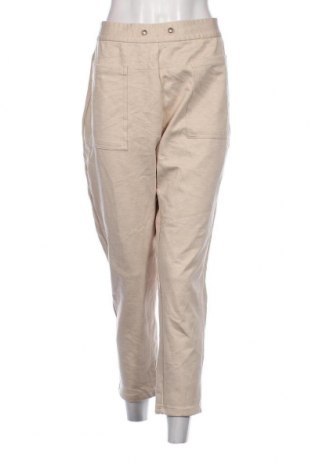 Pantaloni de femei Essentials by Tchibo, Mărime XL, Culoare Bej, Preț 95,39 Lei