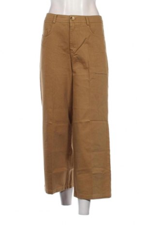 Pantaloni de femei Grace & Mila, Mărime L, Culoare Bej, Preț 76,48 Lei
