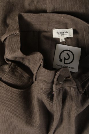 Дамски панталон Grace & Mila, Размер S, Цвят Кафяв, Цена 13,95 лв.