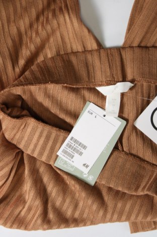 Дамски панталон H&M, Размер L, Цвят Кафяв, Цена 29,89 лв.