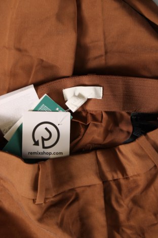 Дамски панталон H&M, Размер S, Цвят Кафяв, Цена 29,81 лв.