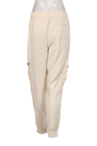 Дамски панталон H&M L.O.G.G., Размер L, Цвят Екрю, Цена 17,40 лв.