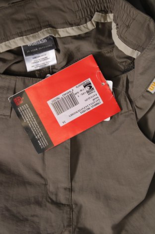 Дамски панталон Jack Wolfskin, Размер XS, Цвят Зелен, Цена 70,68 лв.