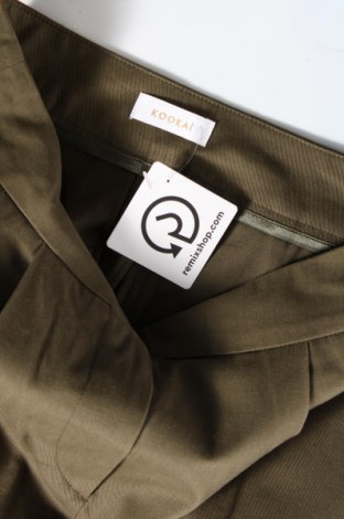 Дамски панталон Kookai, Размер S, Цвят Зелен, Цена 29,64 лв.