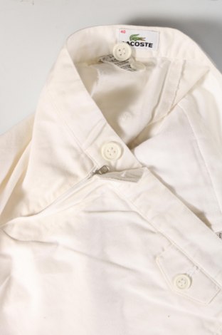 Γυναικείο παντελόνι Lacoste, Μέγεθος M, Χρώμα Εκρού, Τιμή 35,77 €
