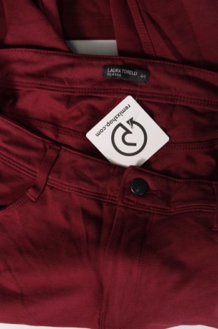 Дамски панталон Laura Torelli, Размер XL, Цвят Червен, Цена 29,00 лв.