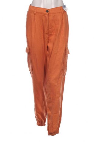 Γυναικείο παντελόνι Lefties, Μέγεθος M, Χρώμα Πορτοκαλί, Τιμή 10,67 €