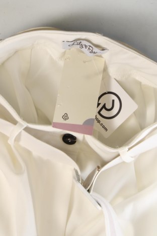 Γυναικείο παντελόνι Lili Rose, Μέγεθος XS, Χρώμα Λευκό, Τιμή 35,04 €