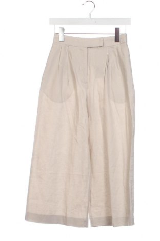 Γυναικείο παντελόνι Mango, Μέγεθος XS, Χρώμα  Μπέζ, Τιμή 17,36 €