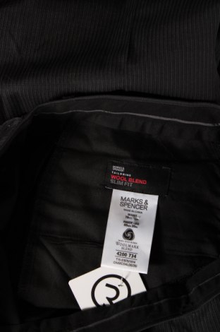 Дамски панталон Marks & Spencer, Размер M, Цвят Черен, Цена 5,67 лв.