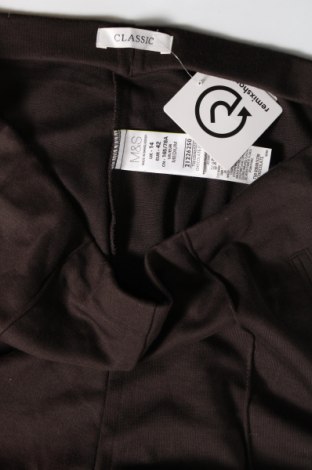 Дамски панталон Marks & Spencer, Размер L, Цвят Кафяв, Цена 7,83 лв.