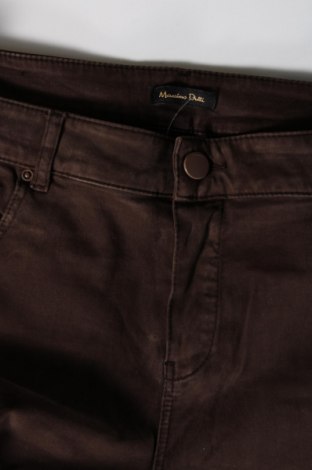 Дамски панталон Massimo Dutti, Размер L, Цвят Кафяв, Цена 27,20 лв.