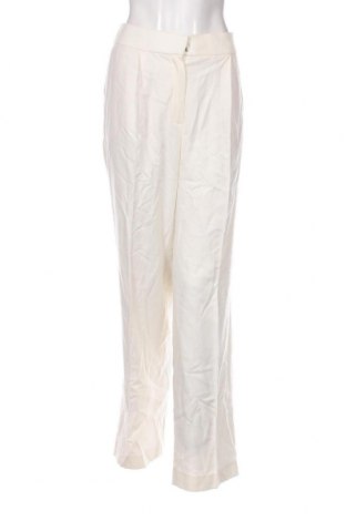 Pantaloni de femei Massimo Dutti, Mărime L, Culoare Ecru, Preț 230,92 Lei