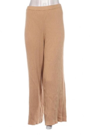 Γυναικείο παντελόνι Monki, Μέγεθος L, Χρώμα  Μπέζ, Τιμή 6,16 €